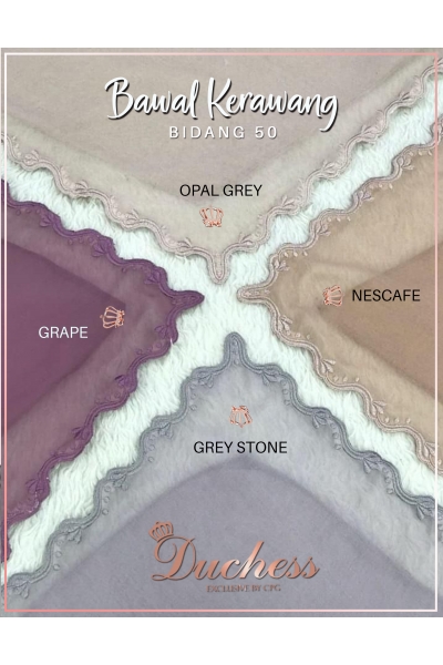 KERAWANG BIDANG 50 - OPAL GREY